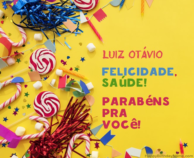 Fotos de Feliz Aniversario Luiz Otávio