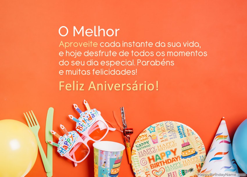 Feliz aniversario de O Melhor