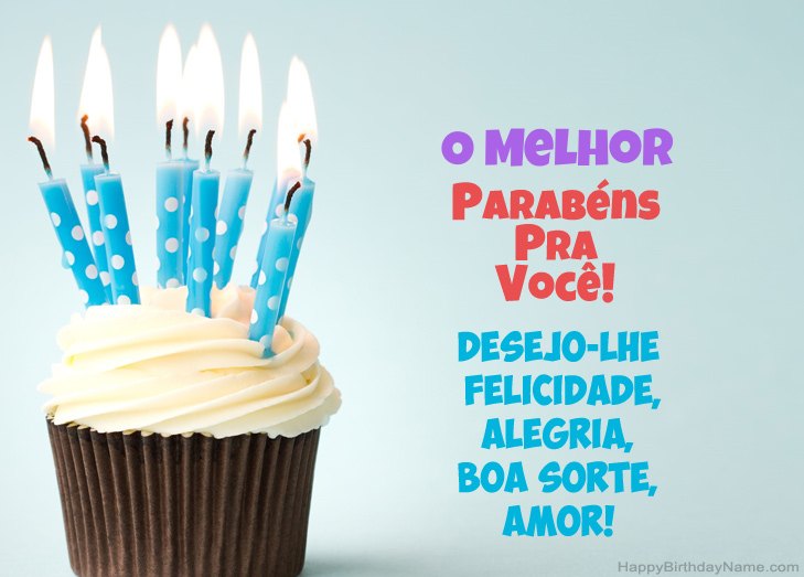 Parabéns pelo Feliz Aniversário O Melhor.