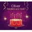 Saudações engraçadas para fotos de feliz aniversário Oliver