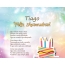 Feliz Aniversario Tiago no verso